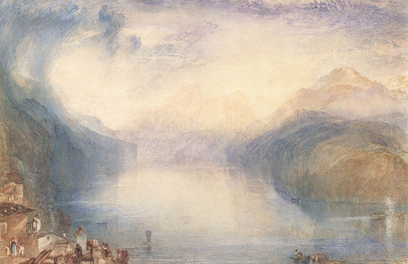 J.M.W. Turner The Bay of Uri from above Brunnen